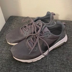 Gray nike sneakers